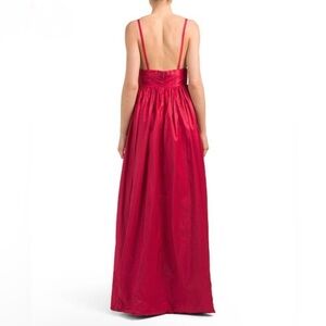 Fame and Partners Burgundy Astrid Maxi Gown Size 6